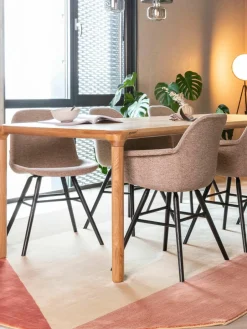 Houten eettafel Storm, in verschillende formaten^Zuiver Best
