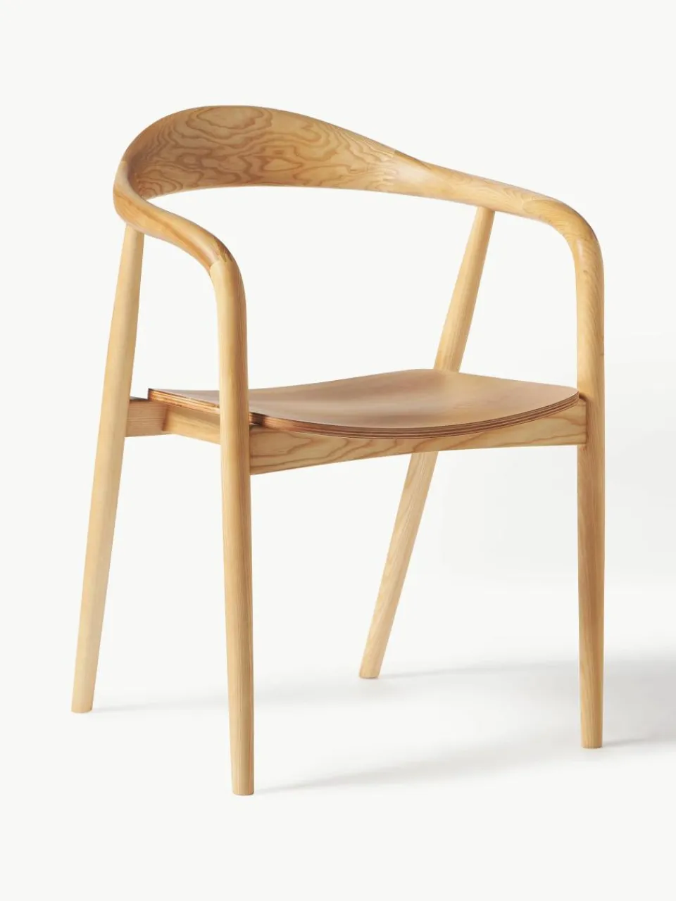 Houten fauteuil Angelina^Westwing Collection Online