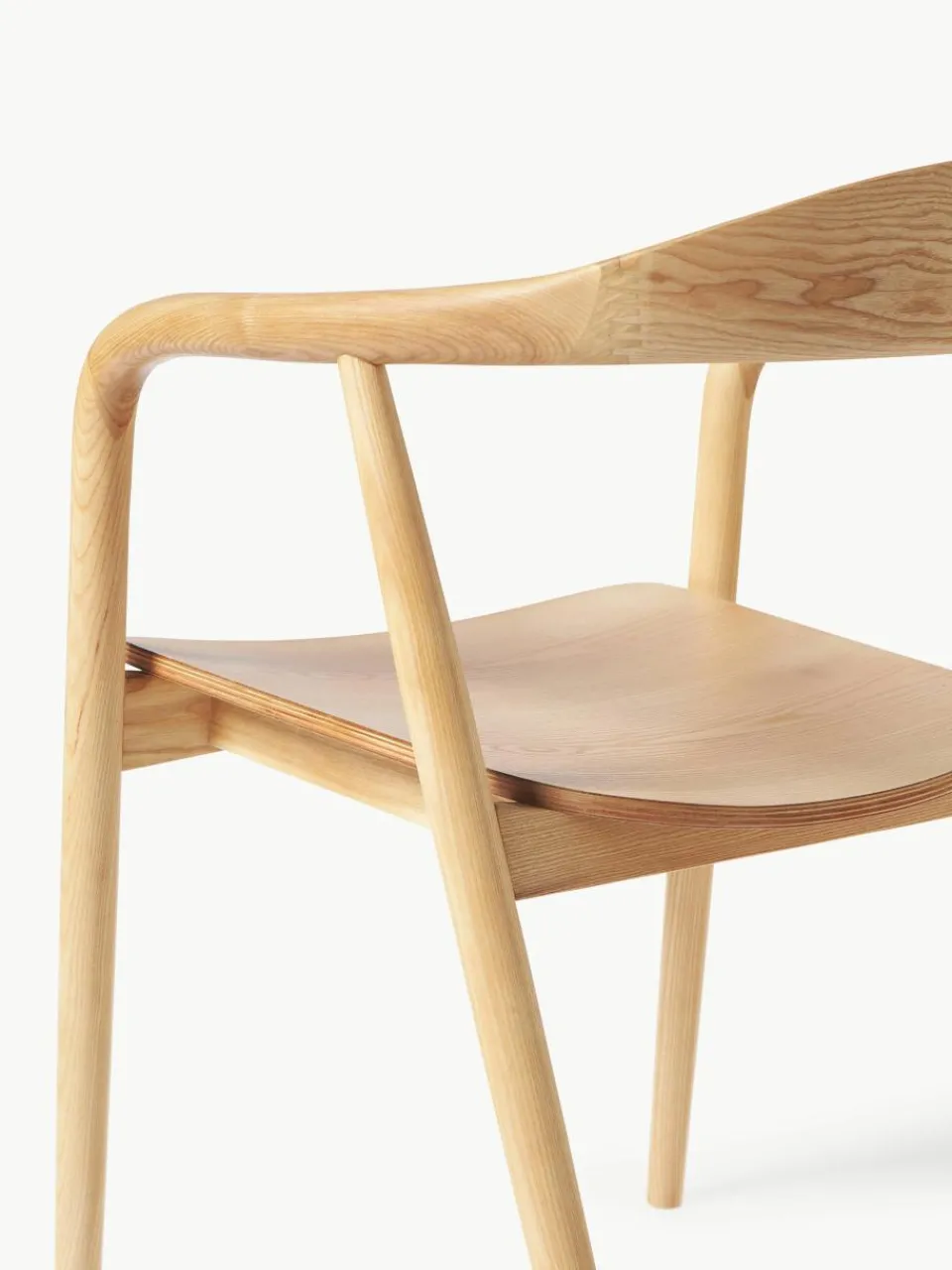 Houten fauteuil Angelina^Westwing Collection Online
