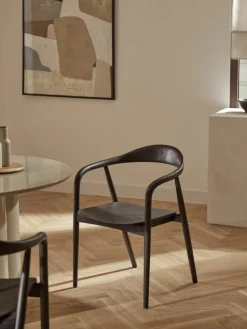 Houten fauteuil Angelina^Westwing Collection New