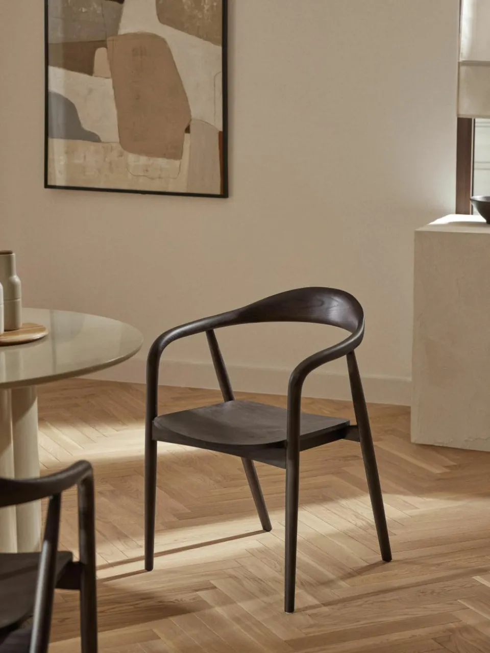 Houten fauteuil Angelina^Westwing Collection New