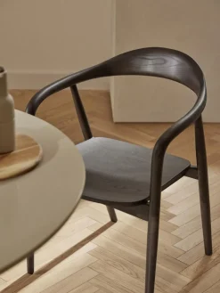 Houten fauteuil Angelina^Westwing Collection New