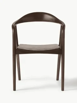 Houten fauteuil Angelina^Westwing Collection New