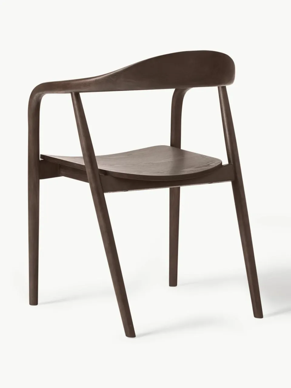 Houten fauteuil Angelina^Westwing Collection New