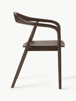 Houten fauteuil Angelina^Westwing Collection New