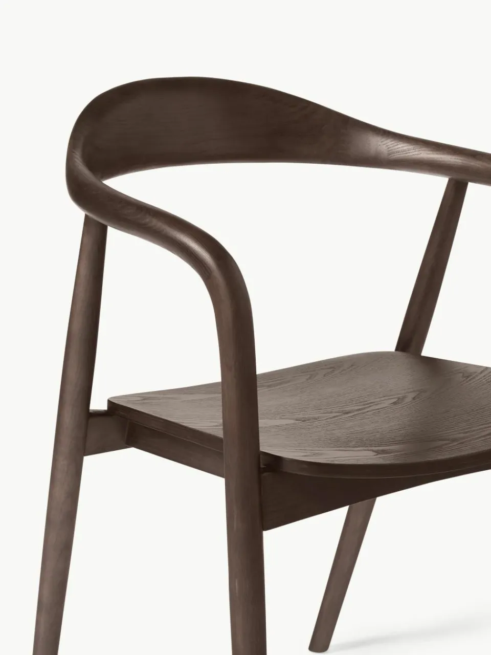 Houten fauteuil Angelina^Westwing Collection New