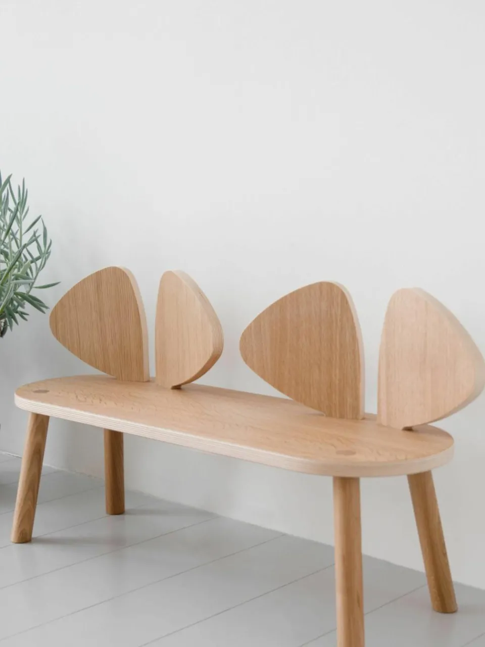 Houten kinderbank Mouse^Nofred Outlet