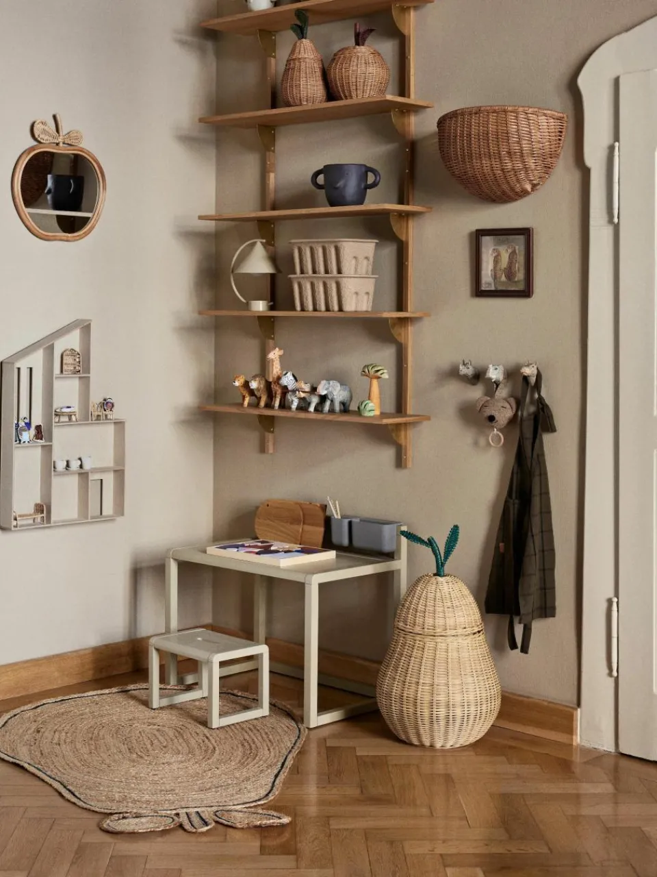 Houten kinderkruk Little Architect^ferm LIVING Kids Outlet