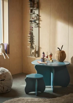 Houten kinderkrukje Slope^ferm LIVING Kids Hot