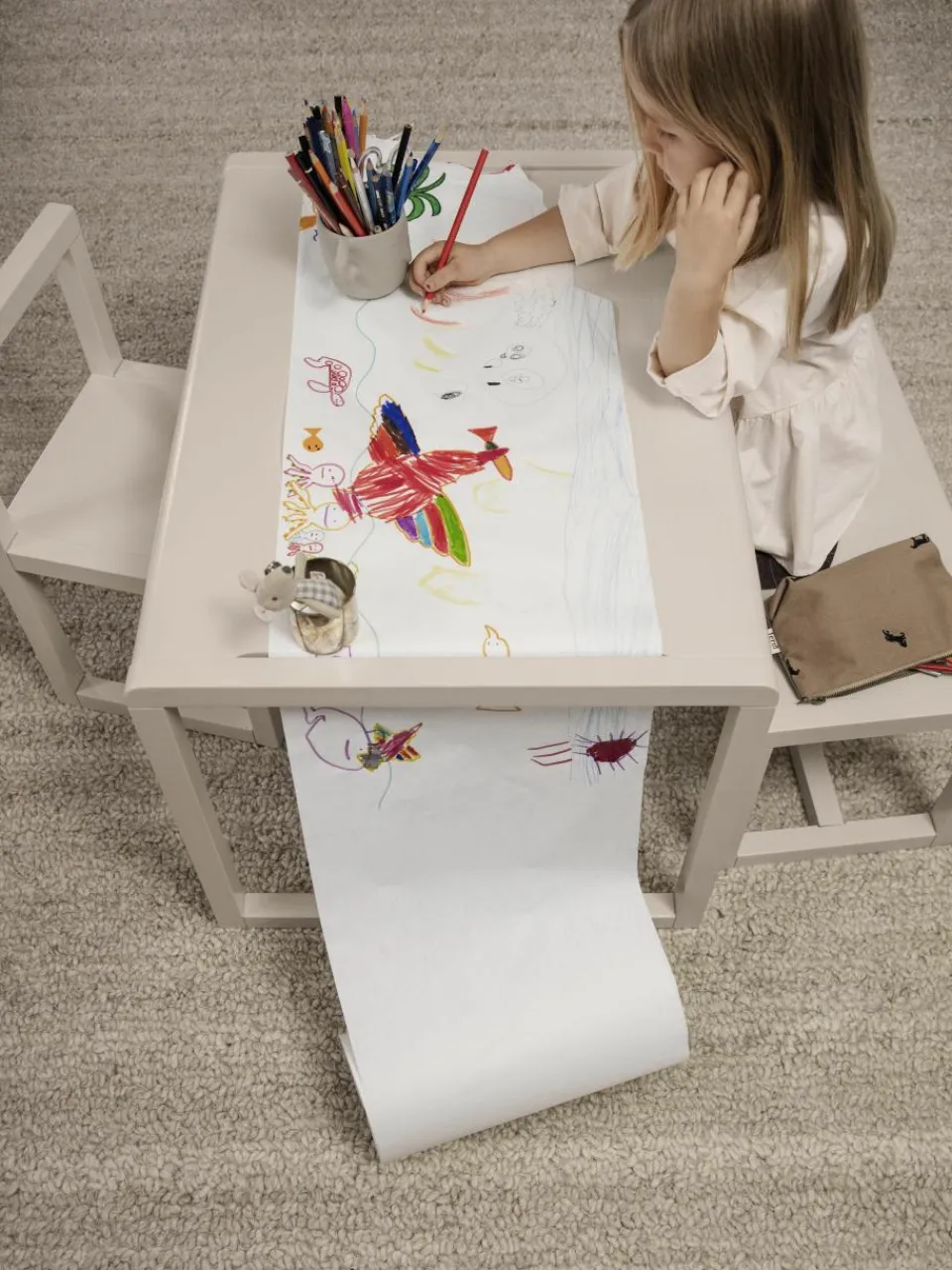 Houten kindertafel Little Architect^ferm LIVING Kids New