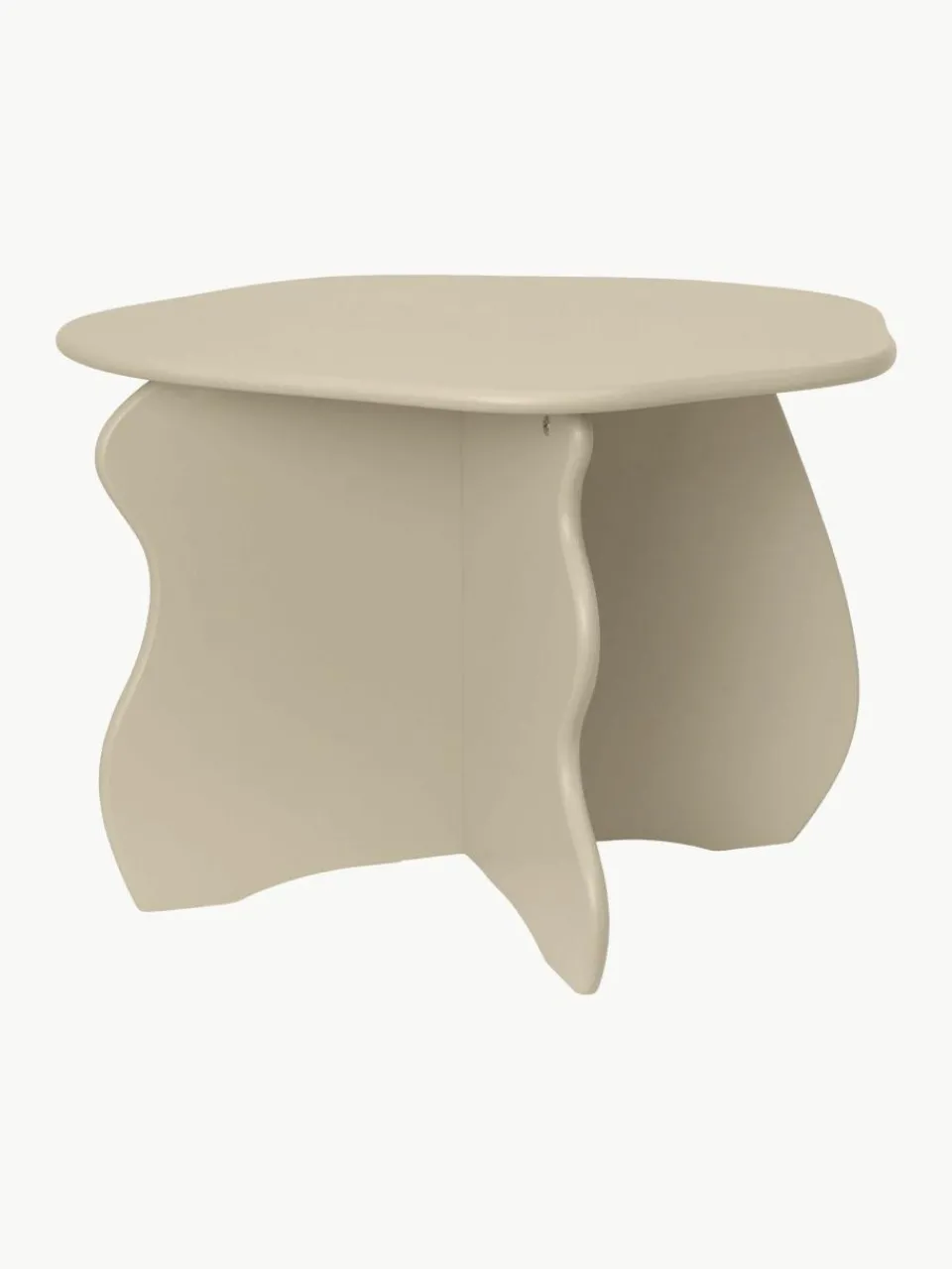 Houten kindertafel Slope met organische vorm^ferm LIVING Kids New