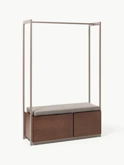 Houten kledingkast Larsen^Westwing Collection Best