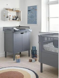 Houten luiercommode met lades^Sebra Sale