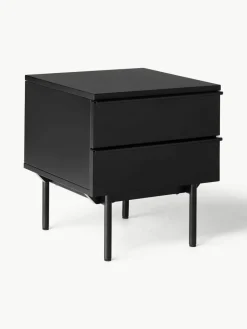Houten nachtkastje Elona^Westwing Collection Sale