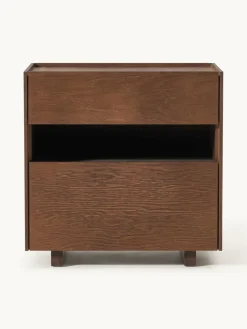 Houten nachtkastje Larsen^Westwing Collection Best
