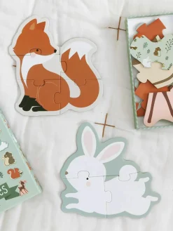 Houten puzzels Forest Friends^A Little Lovely Company Discount