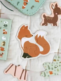 Houten puzzels Forest Friends^A Little Lovely Company Discount