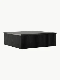 Houten salontafel Lenox met groefreliëf^Westwing Best