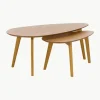 Houten salontafels Bloom, set van 2^Westwing Discount