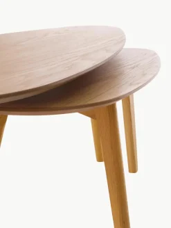 Houten salontafels Bloom, set van 2^Westwing Discount
