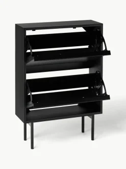 Houten schoenenkast Elona^Westwing Collection Best