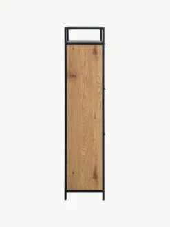 Houten schoenenkast Seaford met opvouwbare vakken^Westwing Discount