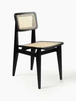 Houten stoel C-Chair van eikenhout met Weens vlechtwerk^GUBI Online