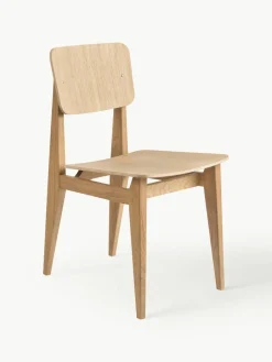 Houten stoel C-Chair van^GUBI Discount