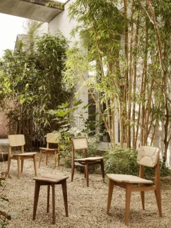 Houten stoel C-Chair van^GUBI Discount