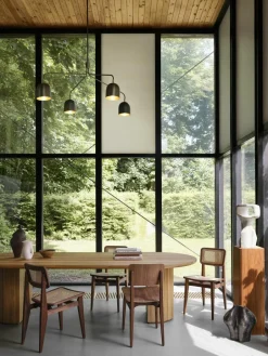 Houten stoel C-Chair van walnoothout^GUBI Online