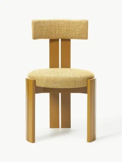 Houten stoel Katya met vulling^Westwing Collection Fashion
