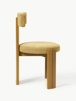 Houten stoel Katya met vulling^Westwing Collection Fashion