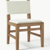 Houten stoel Liano met vulling^Westwing Collection Outlet