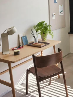 Houten stoel Oblique^Hübsch Hot