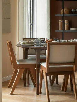 Houten stoel Sissi met vulling^Westwing Collection Discount