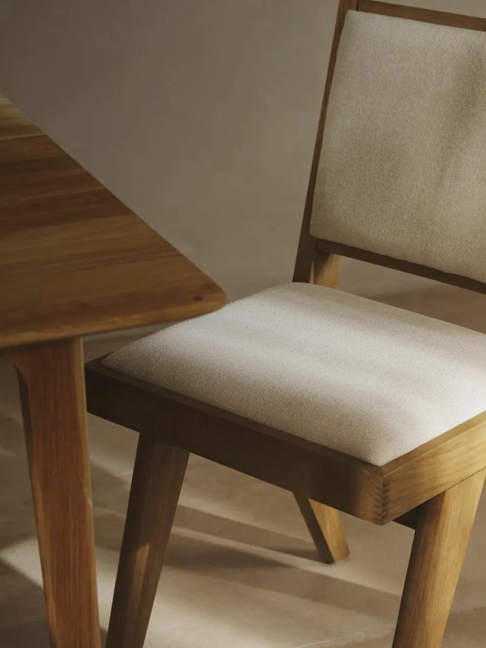 Houten stoel Sissi met vulling^Westwing Collection Discount