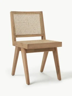 Houten stoel Sissi met Weens vlechtwerk^Westwing Collection New