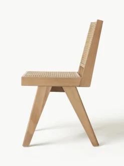 Houten stoel Sissi met Weens vlechtwerk^Westwing Collection New