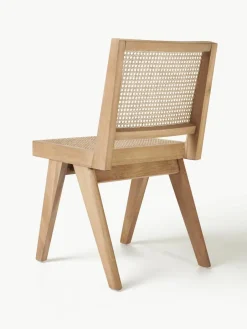 Houten stoel Sissi met Weens vlechtwerk^Westwing Collection New