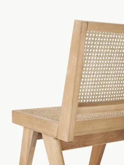 Houten stoel Sissi met Weens vlechtwerk^Westwing Collection New
