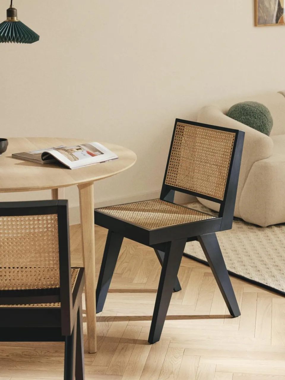 Houten stoel Sissi met Weens vlechtwerk^Westwing Collection Sale