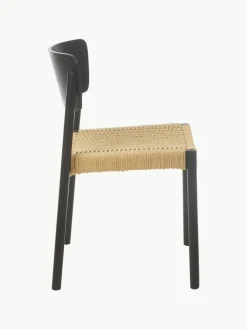 Houten stoelen Danny met rotan zitvlak, 2 stuks^Westwing Collection Outlet
