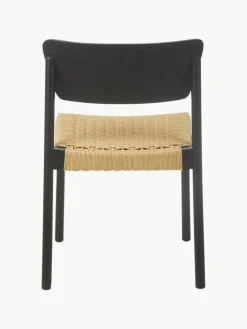 Houten stoelen Danny met rotan zitvlak, 2 stuks^Westwing Collection Outlet
