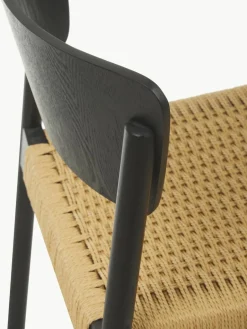 Houten stoelen Danny met rotan zitvlak, 2 stuks^Westwing Collection Outlet