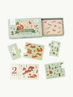 Houten telpuzzel Forest Friends^A Little Lovely Company Discount