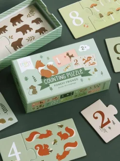 Houten telpuzzel Forest Friends^A Little Lovely Company Discount