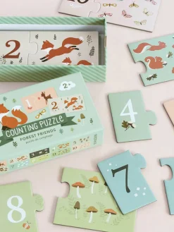 Houten telpuzzel Forest Friends^A Little Lovely Company Discount