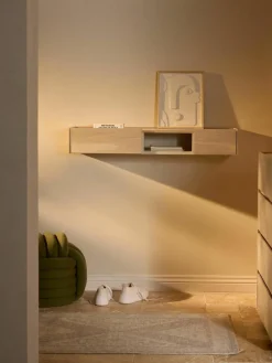 Houten wandconsole Larsen^Westwing Collection Outlet
