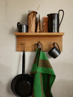 Houten wandkapstok Place, B 45 cm^ferm LIVING Hot