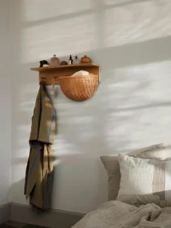 Houten wandkapstok Place, B 75 cm^ferm LIVING Best